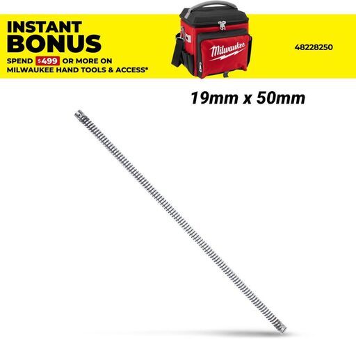 Milwaukee 48532902 19mm x 50mm Leader Cable
