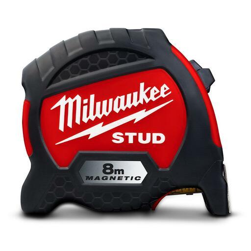 Milwaukee 48229108M 8m STUD Magnetic Tape Measure – image 2