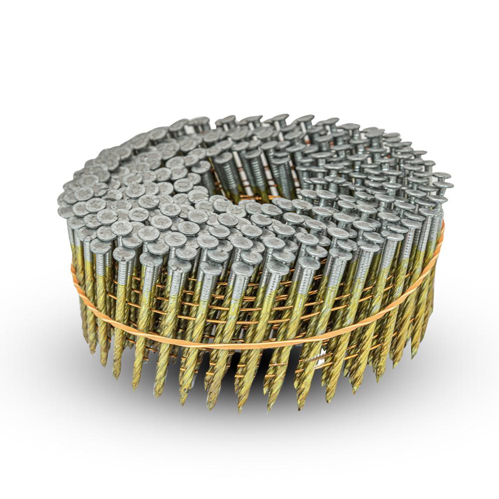 Air BPD C2550SEG 9000-Pack 50mm x 2.5 Screw Shank Electro Galvanised Wire Weld Coiled Nails – image 2