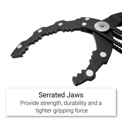 Daytona DOP5712  57mm-120mm Self Adjusting Oil Filter Pliers – image 2