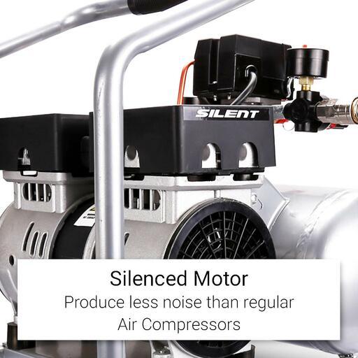 Chicago Air HUSH4  4L Silenced Aluminium Air Compressor – image 9