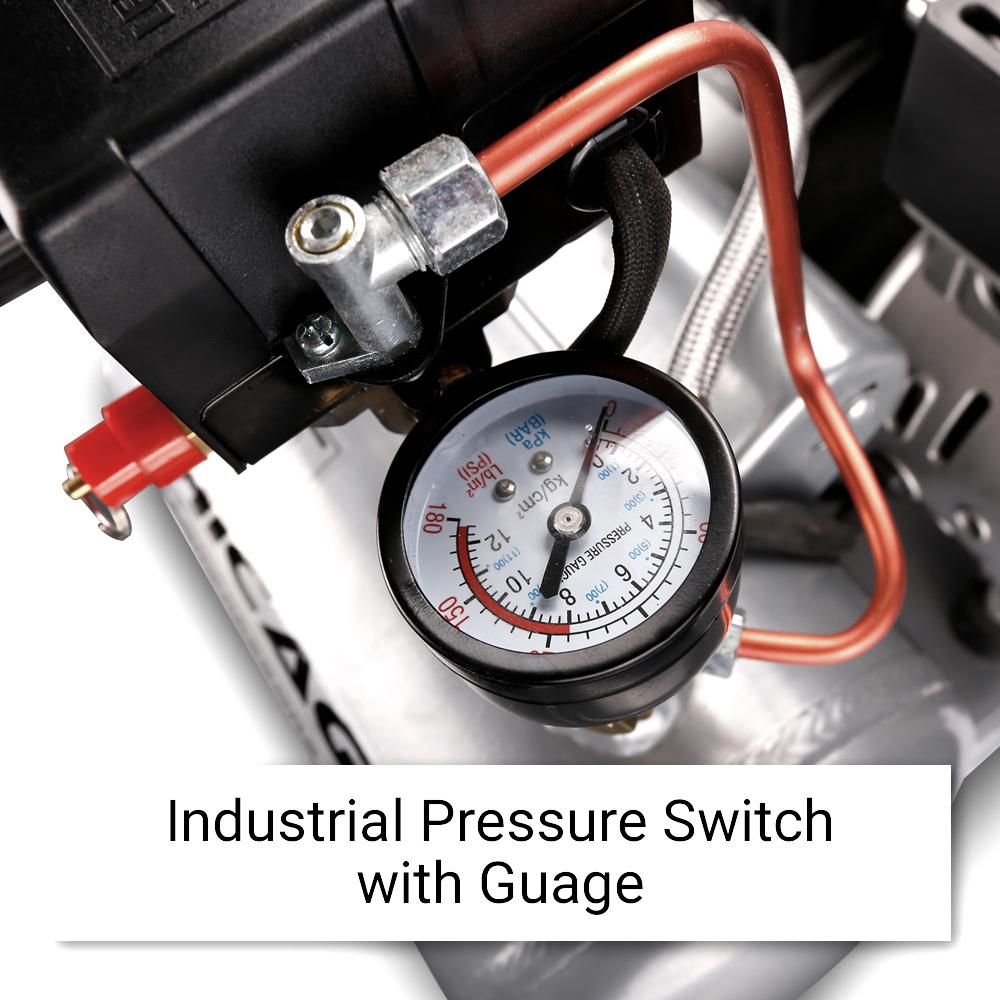 Chicago Air HUSH4  4L Silenced Aluminium Air Compressor – image 10