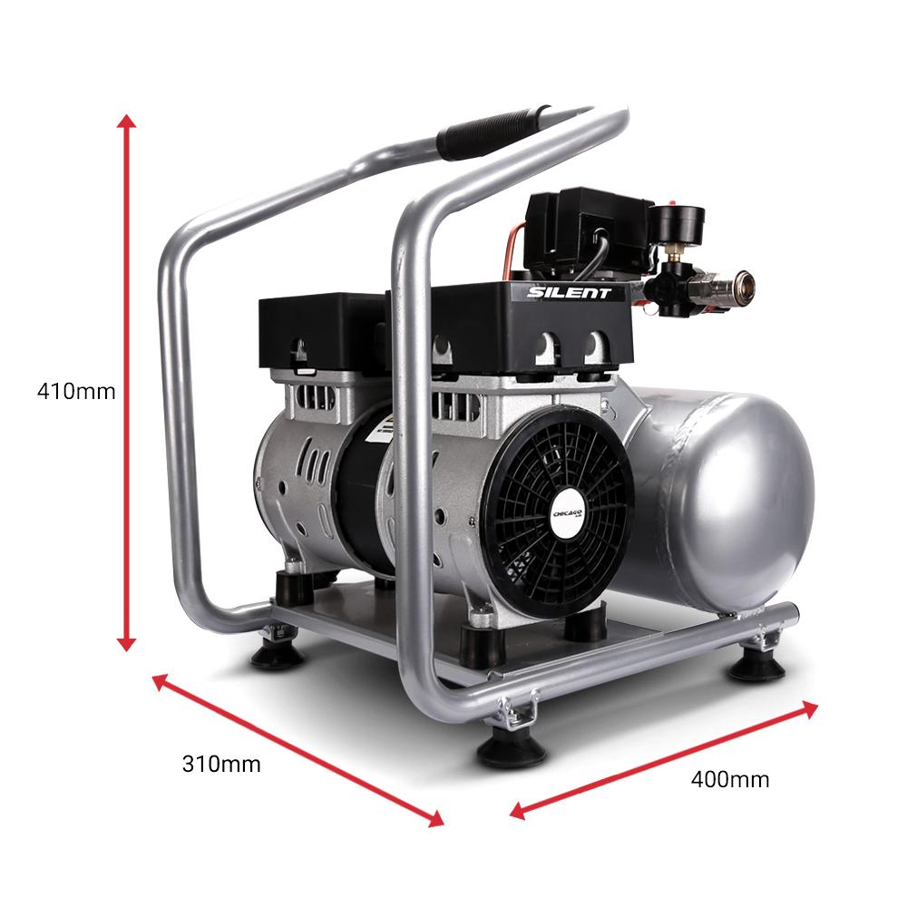 Chicago Air HUSH4  4L Silenced Aluminium Air Compressor – image 4