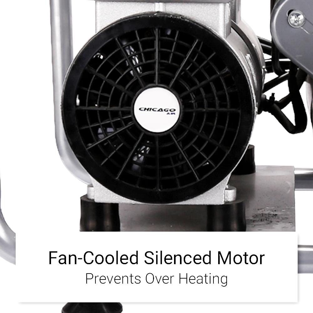 Chicago Air HUSH4  4L Silenced Aluminium Air Compressor – image 8
