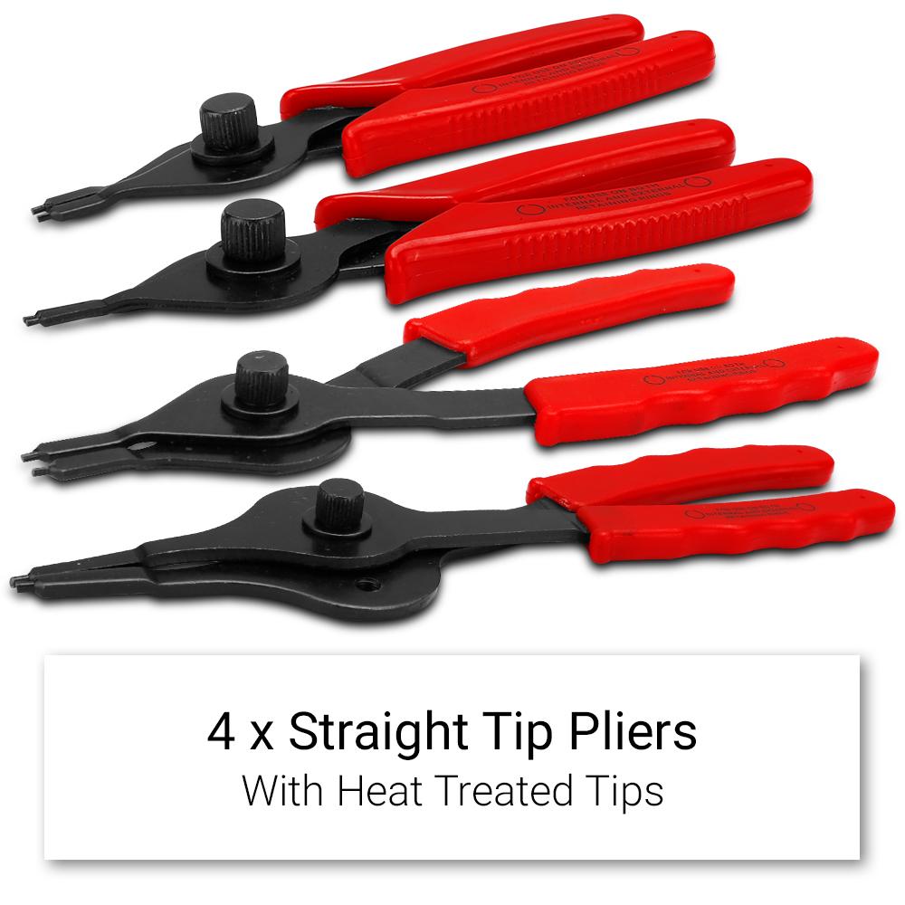Daytona D11CSPS 11pce Quick Conversion Circlip Snap Ring Plier Set – image 3