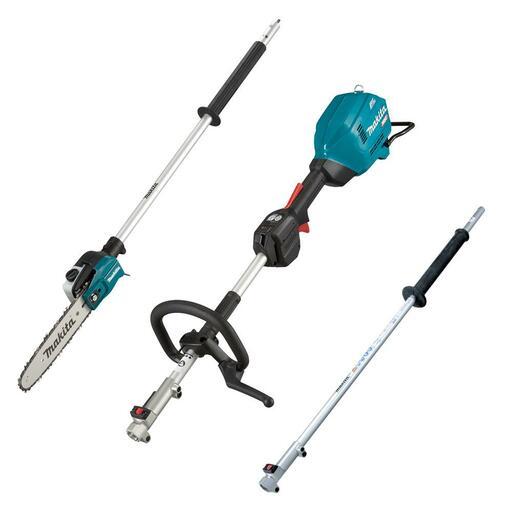 Makita UX01GZ06 40V Li-ion Max Cordless Brushless Multi-Function Powerhead Skin with Attachments