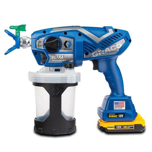 Graco 17N221 2000psi 1L 18V LiIon Cordless Ultra Airless Handheld DC