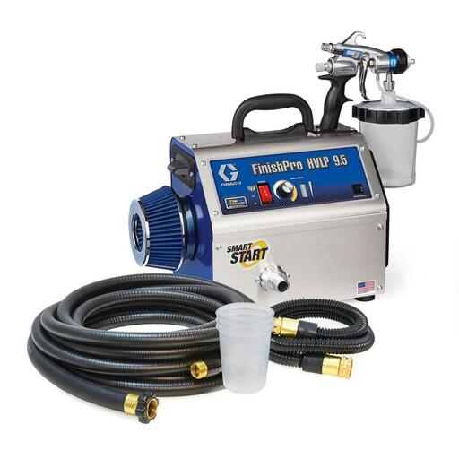 Graco 17R080 9.5PSI 5 Stage HVLP Fine Finish ProContractor Series Airless Sprayer