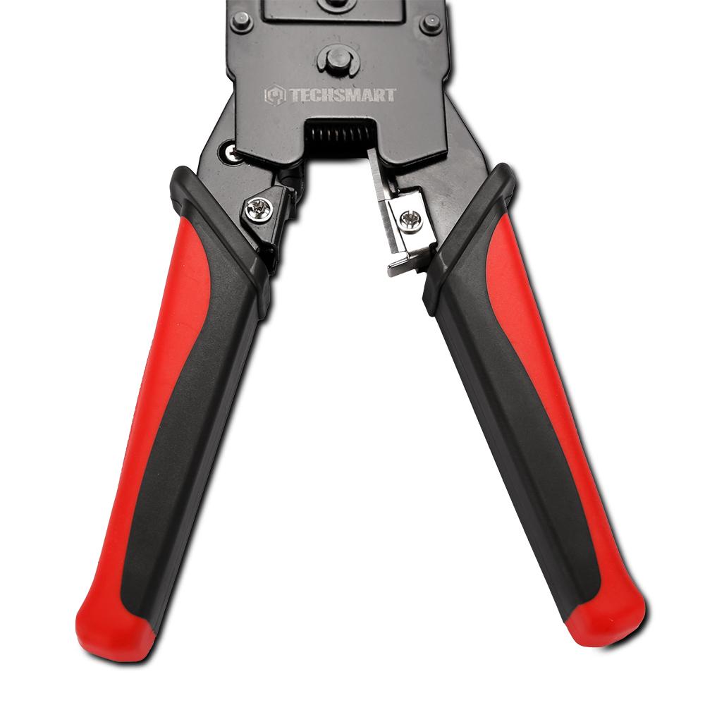 Techsmart TDCCT Data Cable Crimper with Cable Stripper – image 4