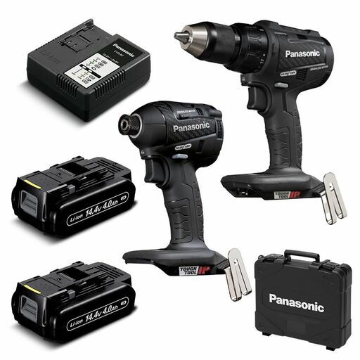 Panasonic EYC215LH2F57 14.4V-18V 4.0Ah Li-Ion Dual Voltage Brushless Cordless 2pce Combo Kit