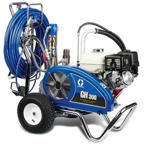 Graco 24W936 3300PSI GH 300 Pro Contractor Gas Hydraulic Airless Sprayer