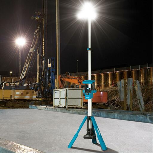 Makita DML814 18V Li-ion Cordless 3000lm Telescopic Tower Light - Skin Only – image 7