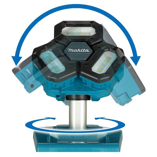 Makita DML814 18V Li-ion Cordless 3000lm Telescopic Tower Light - Skin Only – image 2