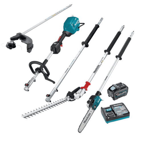 Makita UX01GT103-B 40V 5.0Ah Li-ion XGT Max Cordless Brushless Multi-Function Powerhead Value Pack Combo Kit with Attachments – image 2