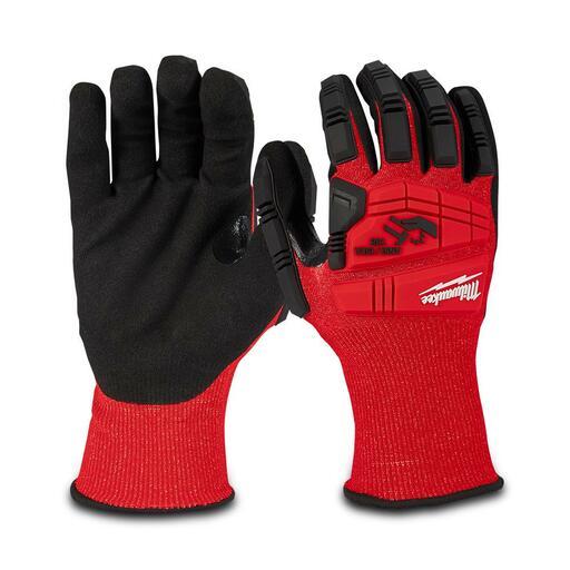 Milwaukee 4822897 Impact Cut Level 3 Nitrile Dipped Gloves 