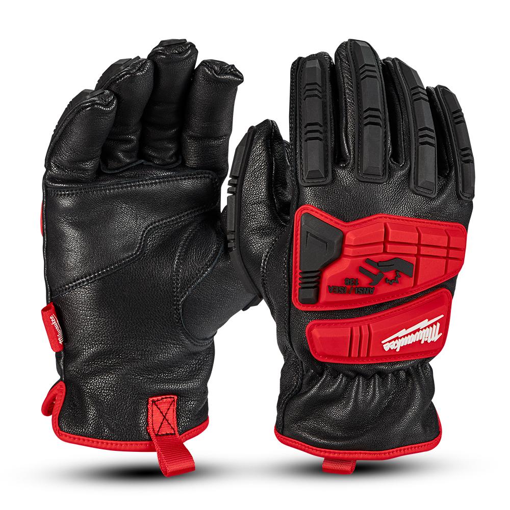 Milwaukee 4822878 Impact Cut Level 5 Leather Gloves – image 1