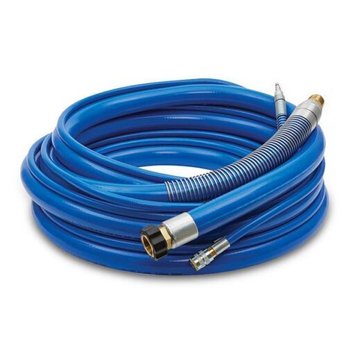 Graco 17L009 15m x 1 1/4" RTX, GTX Blue Solid Heavy Duty Hose Kit