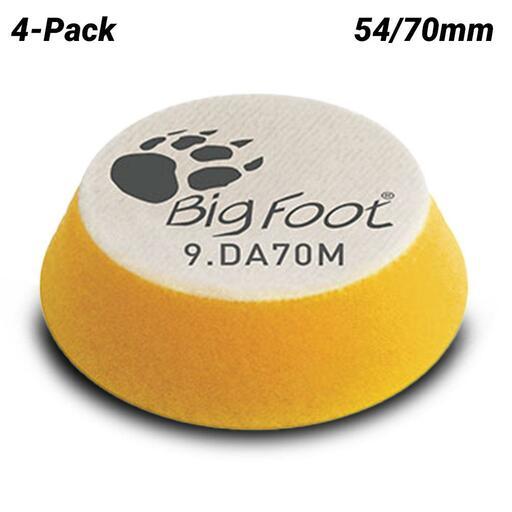 Rupes 9.DA70M 4-Pack 54/70mm Yellow Fine Finishing Foam Pad
