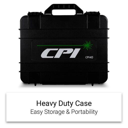 CPI CPI4D 7.4V 2.6Ah 360º Auto Leveling 4D Sensor Li-Ion Powered Green Beam Line Laser Kit – image 9