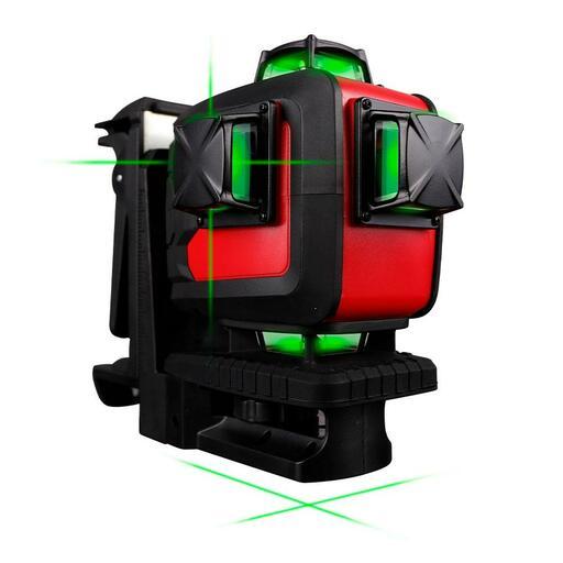 CPI CPI4D 7.4V 2.6Ah 360º Auto Leveling 4D Sensor Li-Ion Powered Green Beam Line Laser Kit – image 2