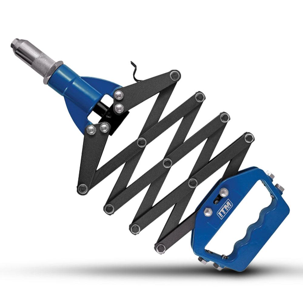 ITM TM620-012 3.2mm - 6.4mm Nozzle Lazy Tong 3 Jaw Riveter – image 1