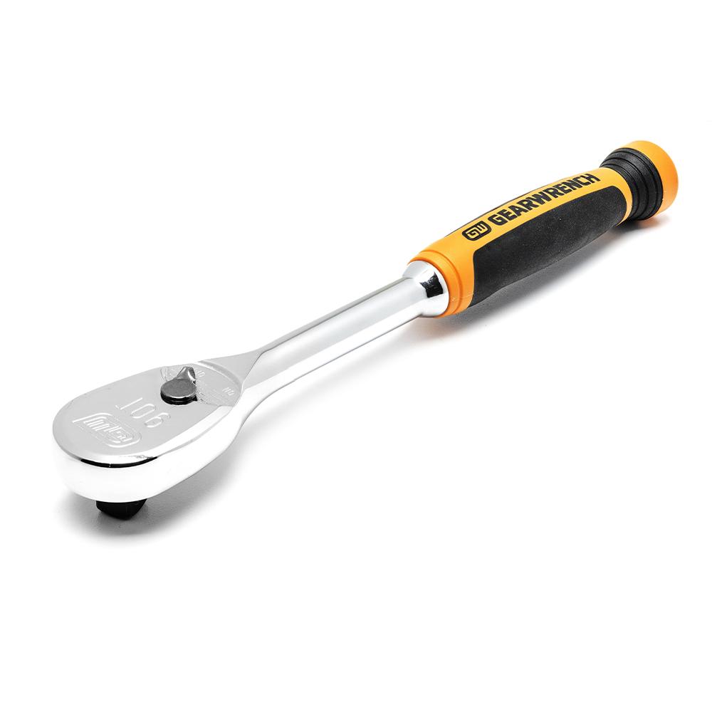 GEARWRENCH 81303T 1/2" Drive 90 Tooth Teardrop Ratchet – image 1
