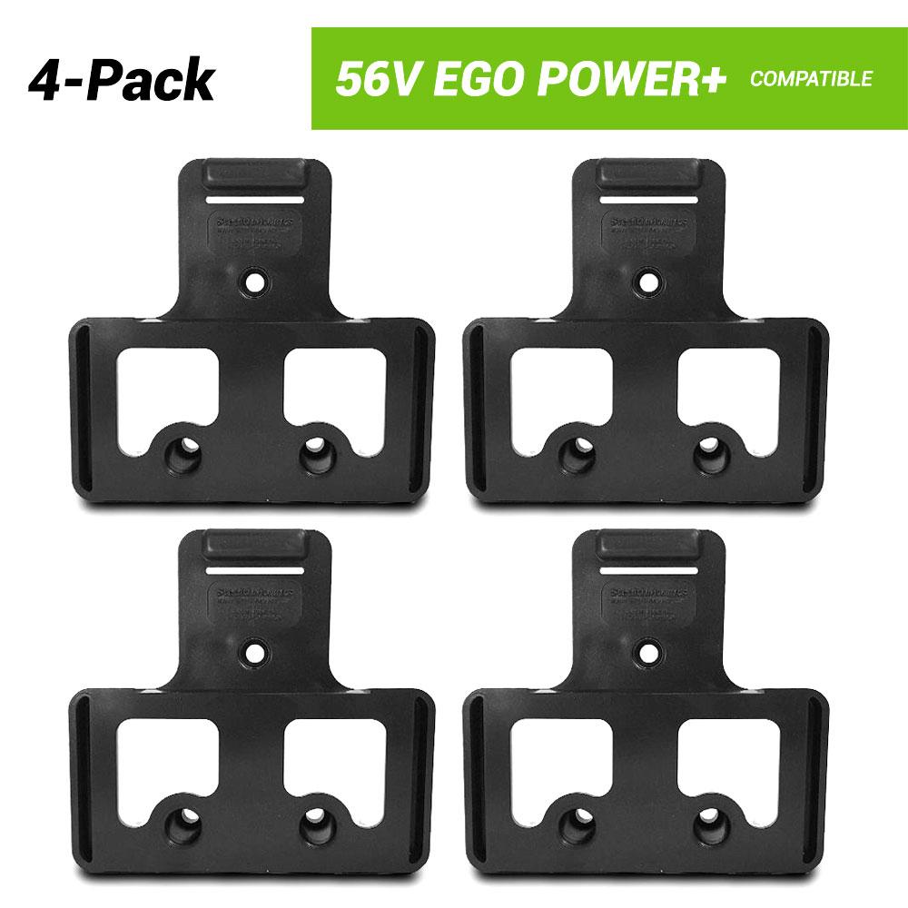 StealthMounts BM-EG56-BLK-4 EGO Power+ 56V 4-Pack Black Battery Mounts – image 1