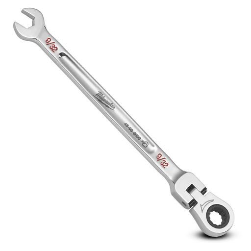 Milwaukee 45969809 9/32” SAE Flex Head Ratcheting Combination Wrench – image 4
