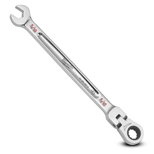 Milwaukee 45969810 5/16” SAE Flex Head Ratcheting Combination Wrench – image 4