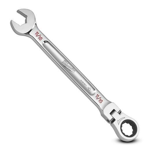 Milwaukee 45969817 11/16” SAE Flex Head Ratcheting Combination Wrench – image 4