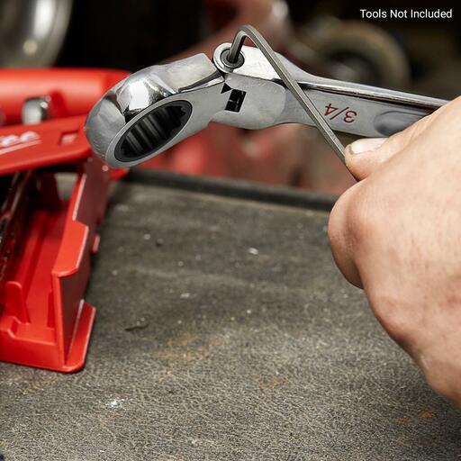 Milwaukee 45969818 3/4" SAE Flex Head Ratcheting Combination Wrench – image 6