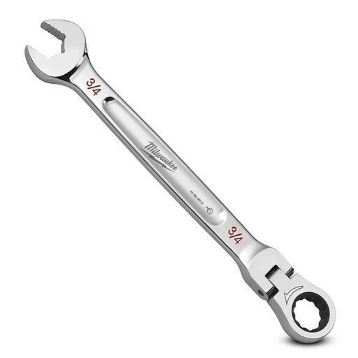 Milwaukee 45969818 3/4" SAE Flex Head Ratcheting Combination Wrench – image 4