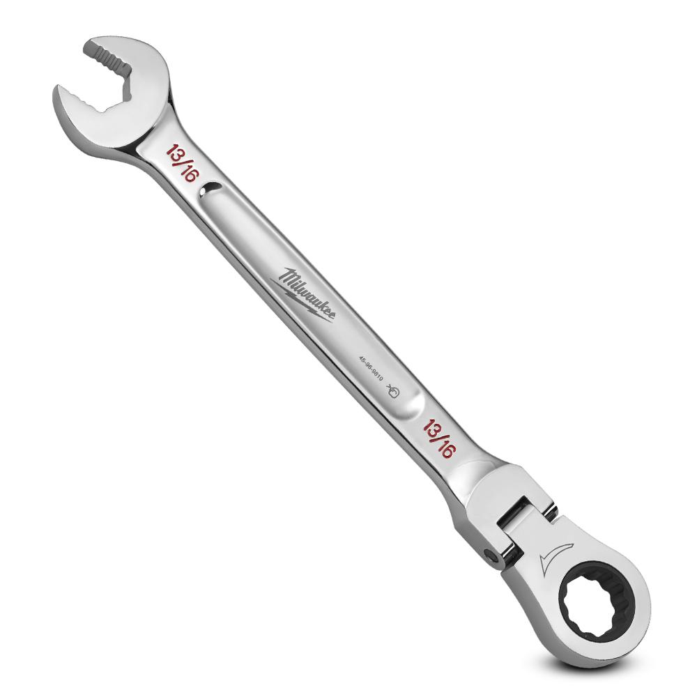 Milwaukee 45969819 13/16" SAE Flex Head Ratcheting Combination Wrench – image 4