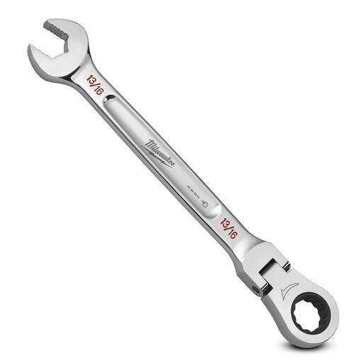 Milwaukee 45969819 13/16" SAE Flex Head Ratcheting Combination Wrench – image 4