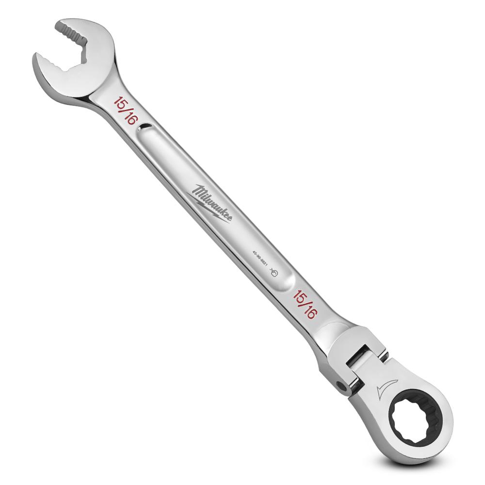 Milwaukee 45969821 15/16" SAE Flex Head Ratcheting Combination Wrench – image 4