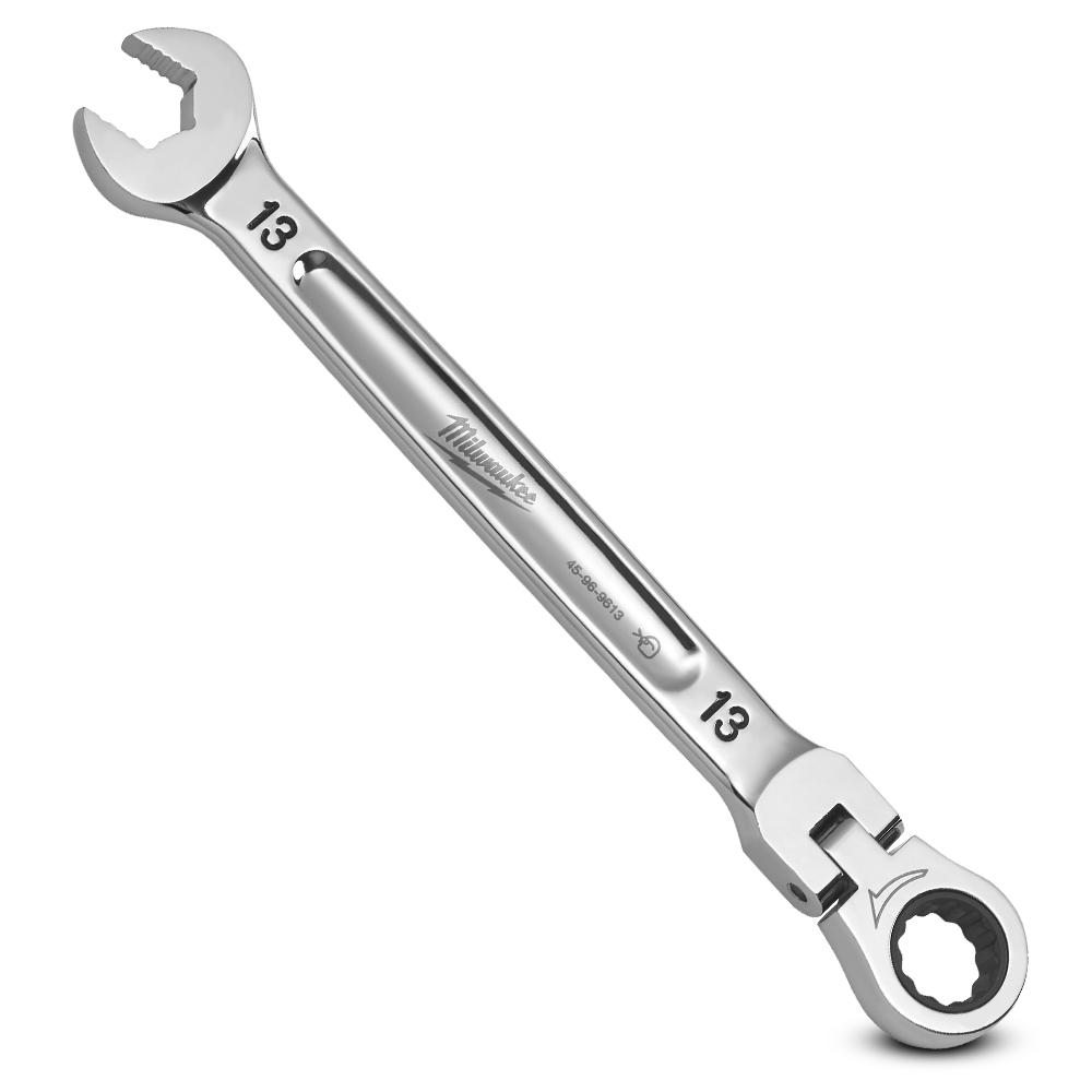 Milwaukee 45969613 13mm Metric Flex Head Ratcheting Combination Wrench – image 4