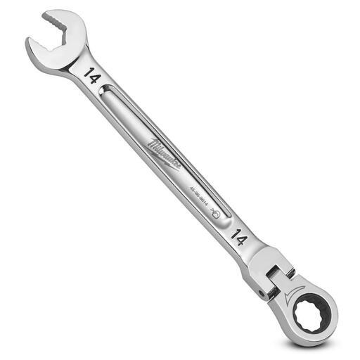 Milwaukee 45969614 14mm Metric Flex Head Ratcheting Combination Wrench – image 4