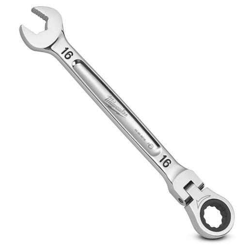 Milwaukee 45969616 16mm Metric Flex Head Ratcheting Combination Wrench – image 4