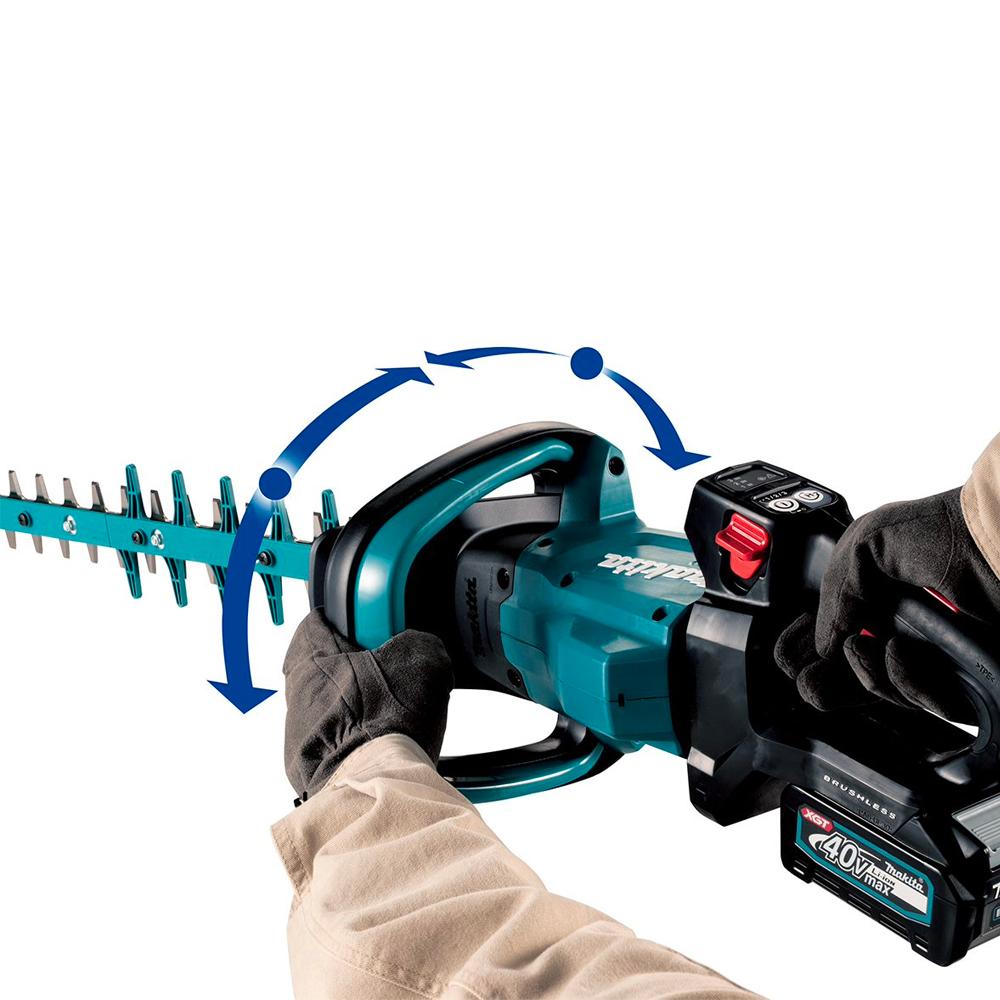 Makita UH009GM101 40V Max XGT 750mm Li-Ion Heavy Duty Cordless Brushless Hedge Trimmer - Combo Kit – image 2