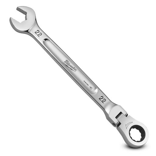 Milwaukee 45969622 22mm Metric Flex Head Ratcheting Combination Wrench – image 4