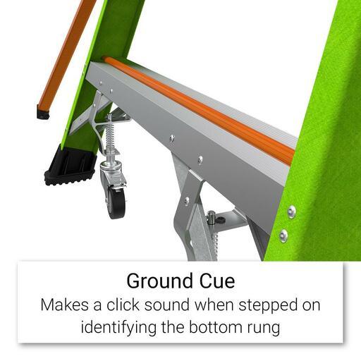 Little Giant Ladder Systems 19704-146 1.19m 170kg Fibreglass Enclosed Platform Ladder – image 4