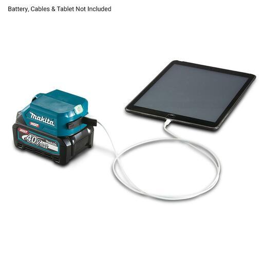 Makita ADP001G 40V Max XGT USB Charging Adaptor - Skin Only – image 5