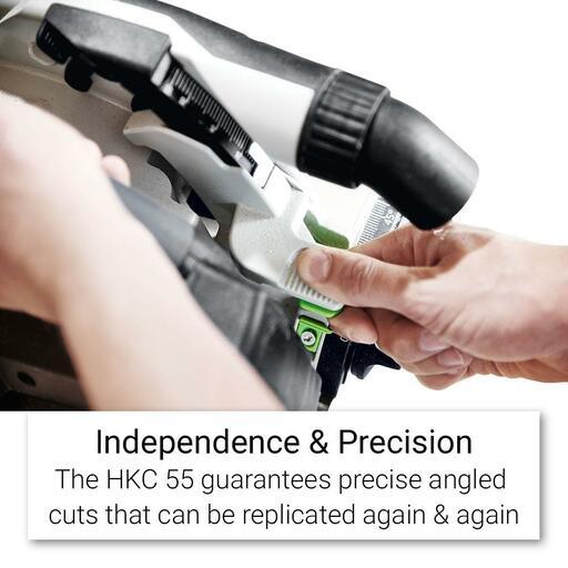 Festool HKC 55 EB-Basic (576163) 18V 160mm Cordless Circular Saw Basic in Systainer – image 5