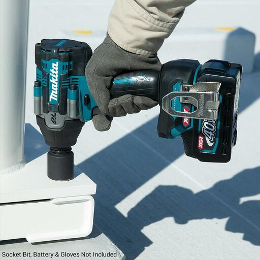 Makita TW008GM201 40V MAX XGT 4.0Ah Li-ion Cordless Brushless 1/2" Mid-Torque Pin Detent Impact Wrench Combo Kit – image 5