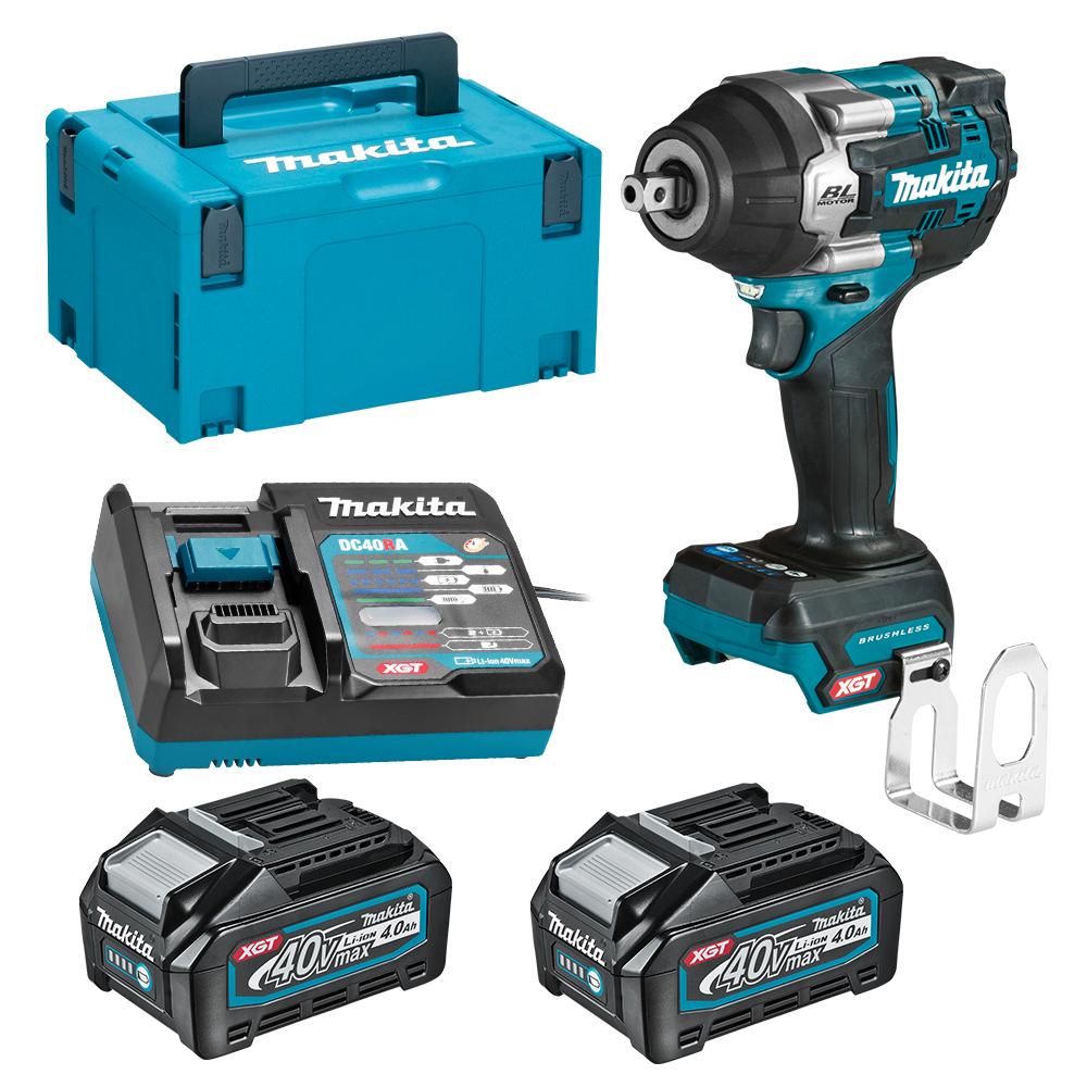 Makita TW008GM203 40V Max 4.0Ah Li-ion XGT Cordless Brushless 1/2