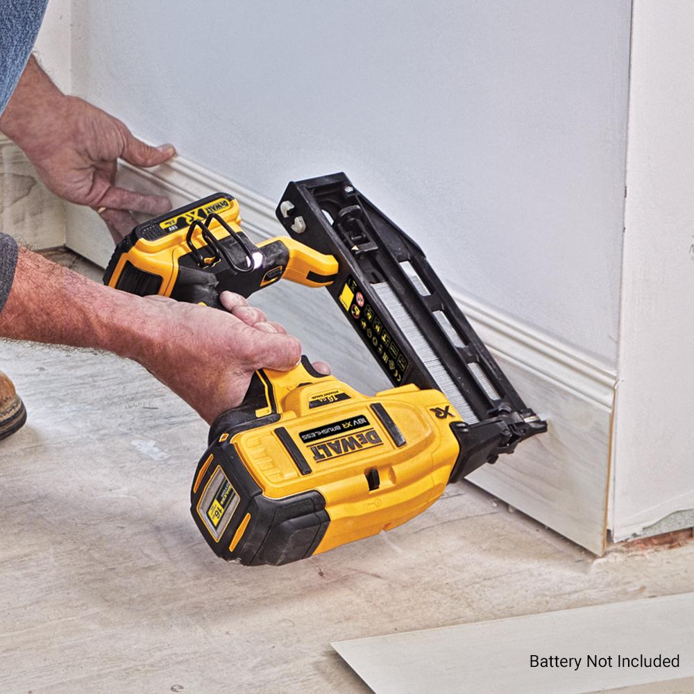 Dewalt straight finish discount nailer