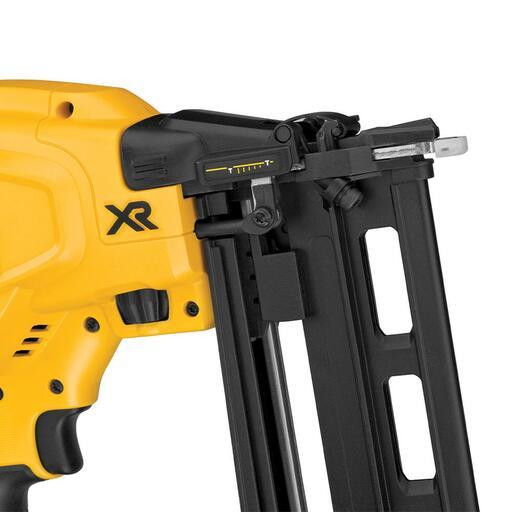 DeWalt DCN662N-XJ  18V XR Li-ion Cordless Brushless Straight 16GA Finish Nailer - Skin Only – image 3