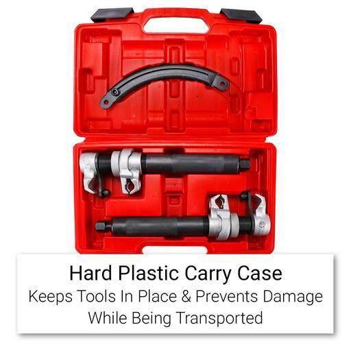 Daytona DCSC2 2pce Coil Spring Compressor Kit With Safety Guard  – image 2