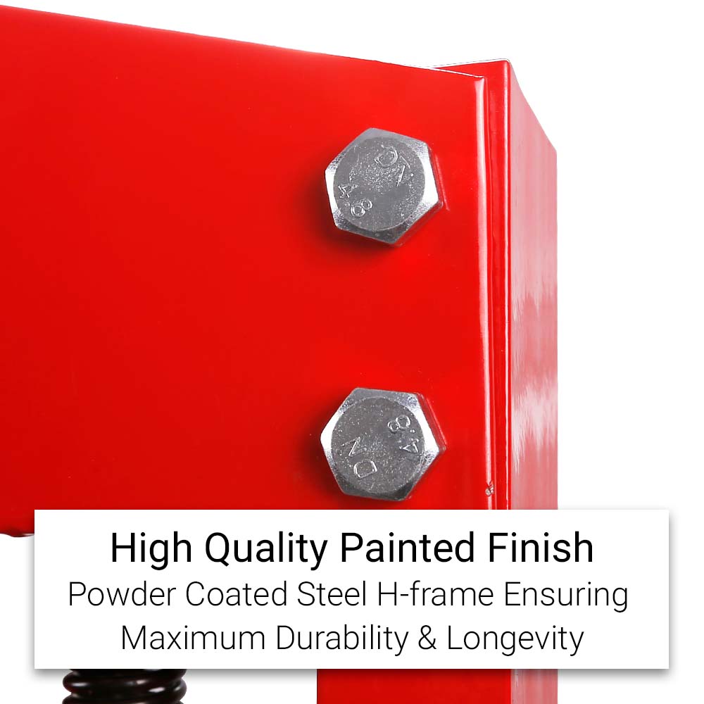 Daytona D12TSP 12 Tonne Hydraulic Shop Press With Pressure Plate & H-Frame Kit – image 3