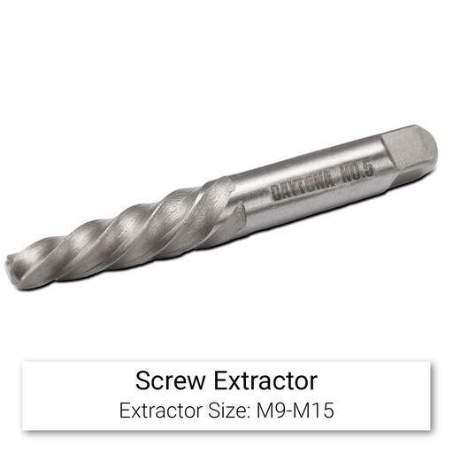 Daytona DSED10 10pce Screw Extractor and HSS Drill Bit Set – image 7
